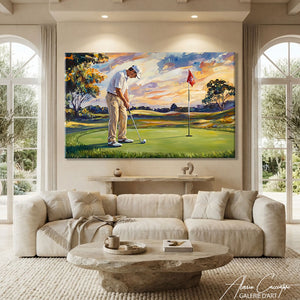 Toile Golfeur