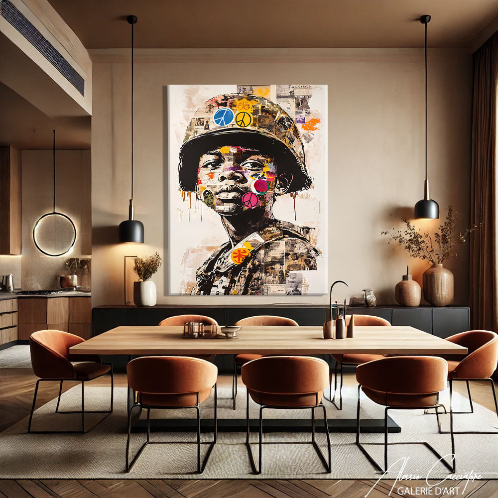 cadre deco street art
