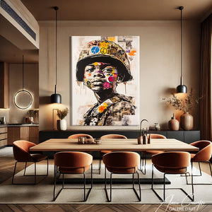 cadre deco street art
