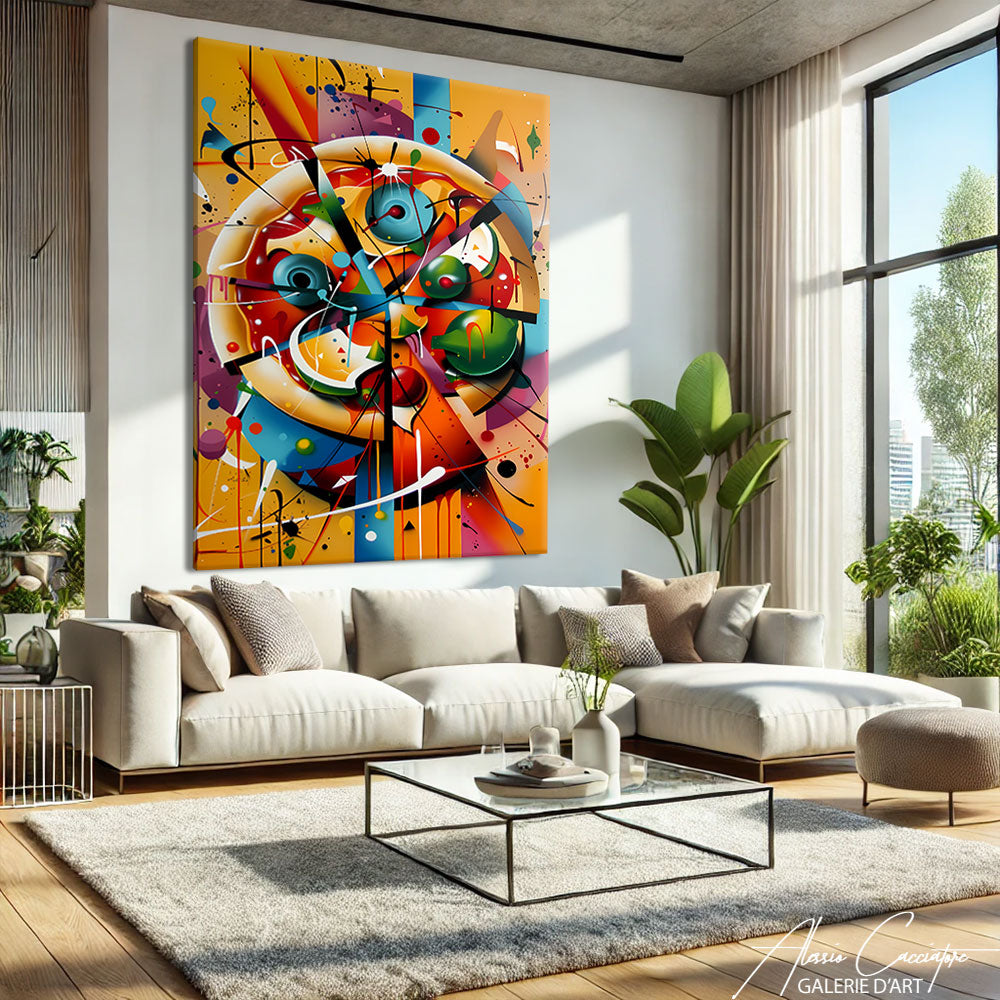 Tableau Abstrait Contemporain
