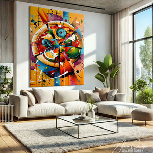 Tableau Abstrait Contemporain
