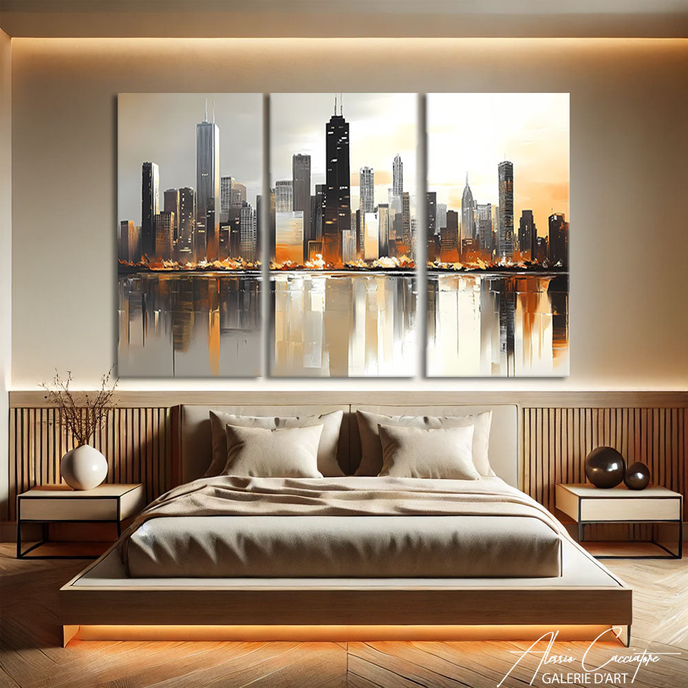 Tableau Triptyque Moderne