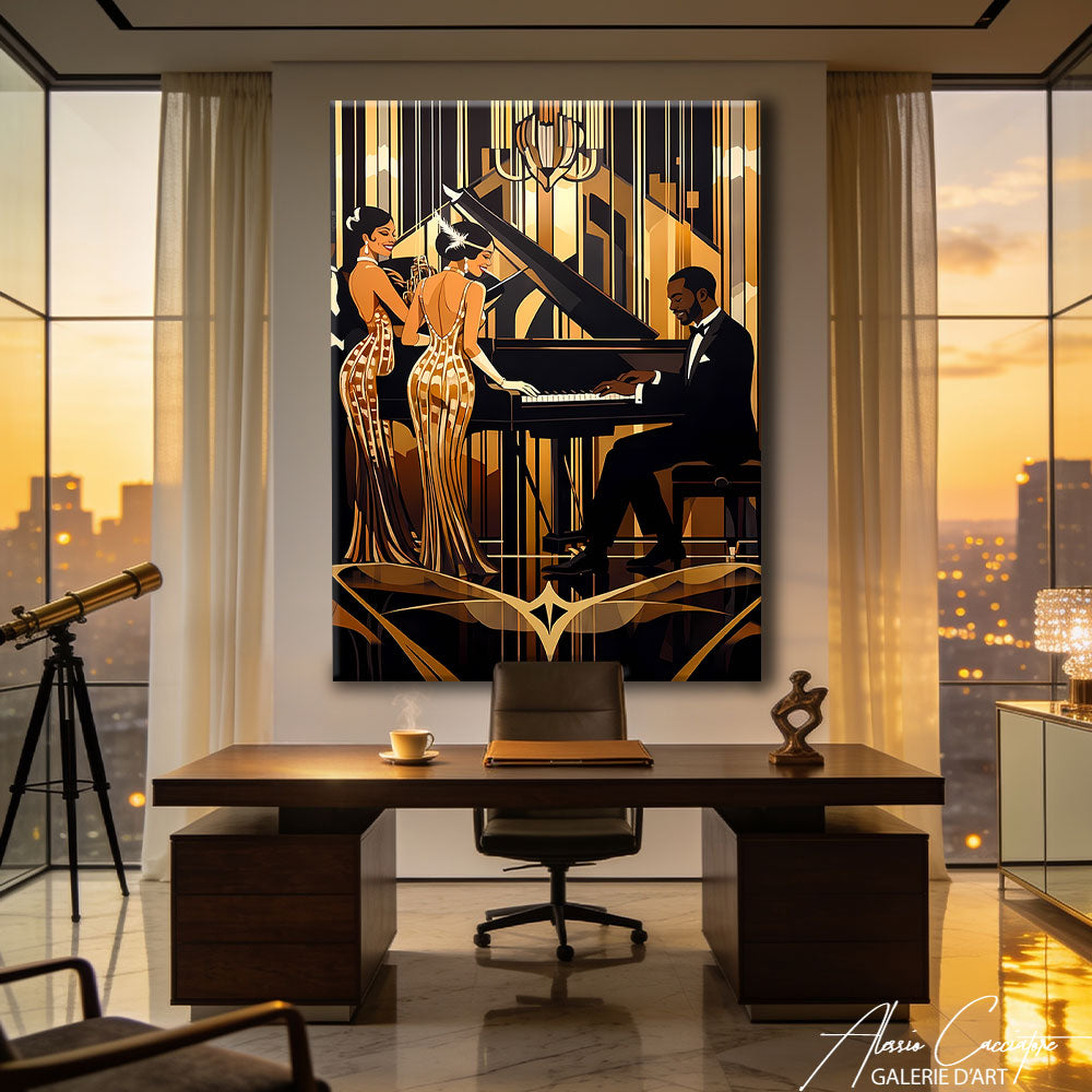 Affiche Pianiste Jazz