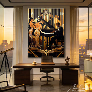 Affiche Pianiste Jazz