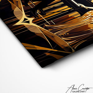 Art Mural Pianiste Jazz