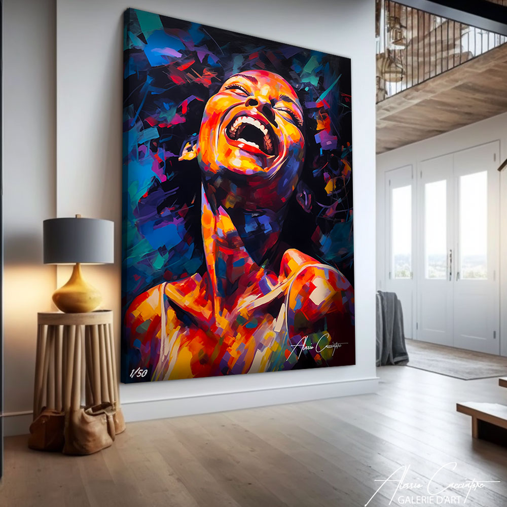 tableau peinture africaine