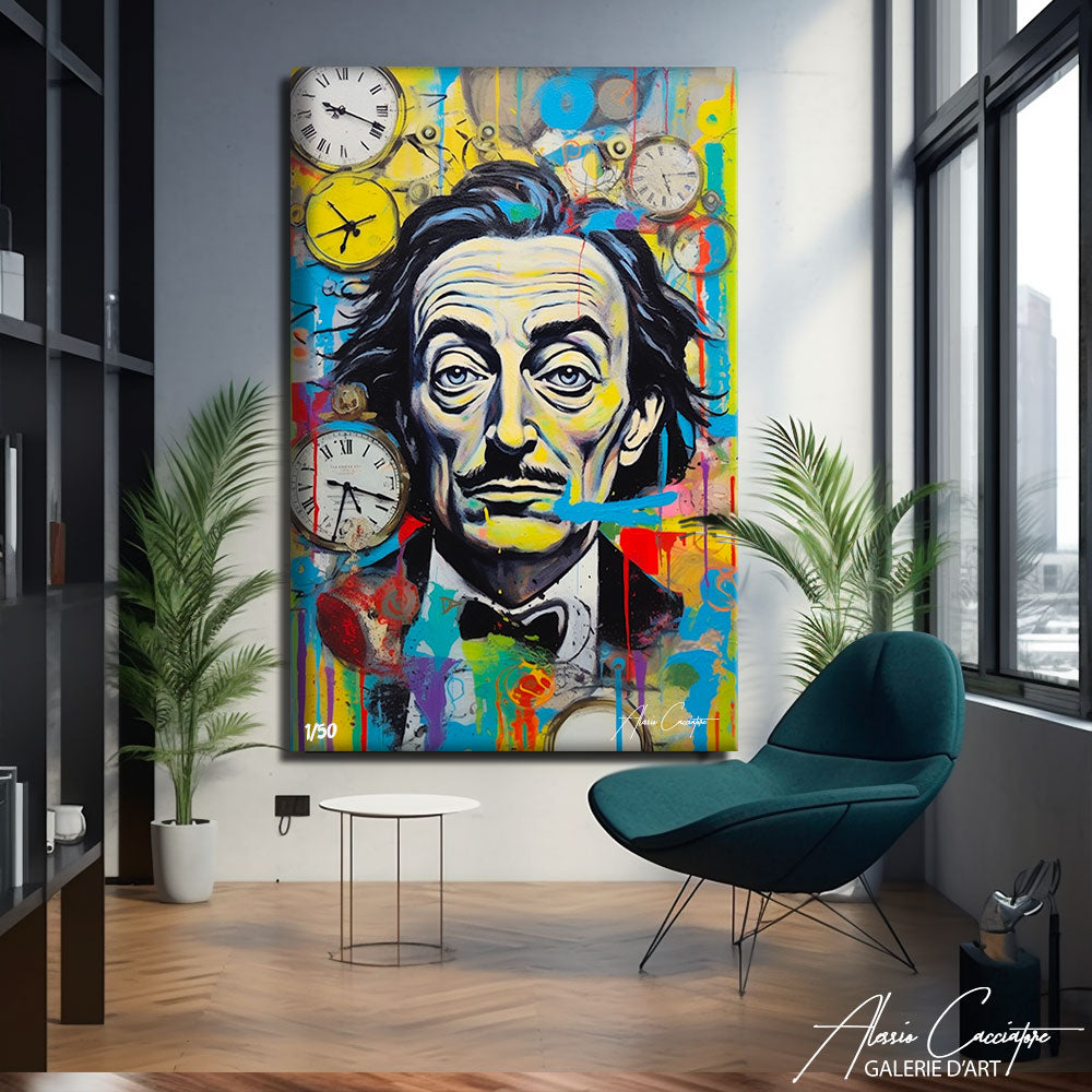 tableau street art peintre