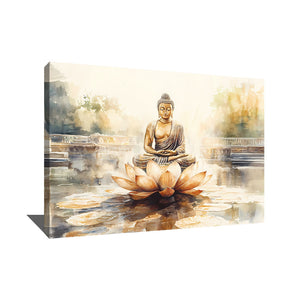 TABLEAU BOUDDHA MÉDITATION