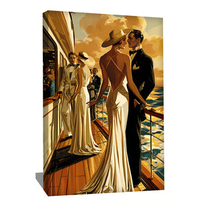 Style Art Deco Tableau