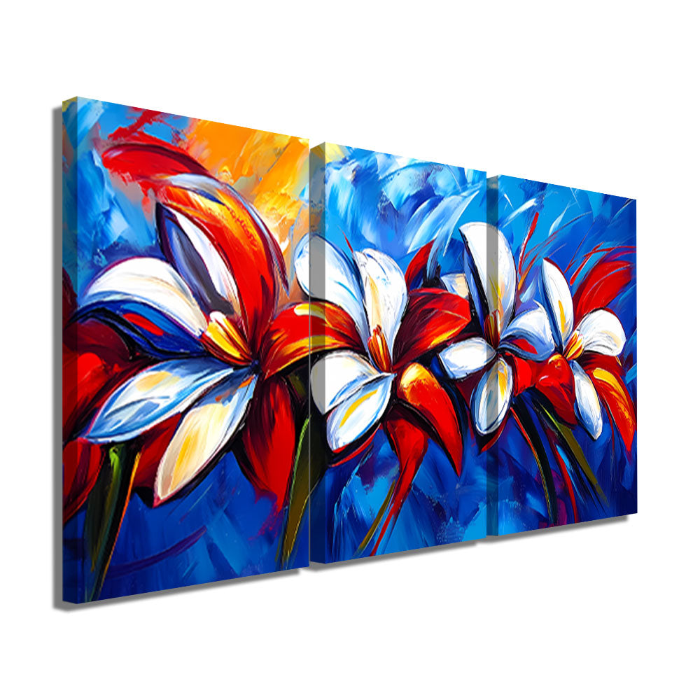 TABLEAU 3 PARTIES FLEURS