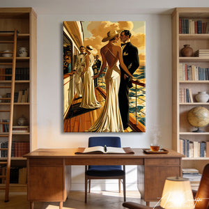 Tableau Style Art Deco Tableau