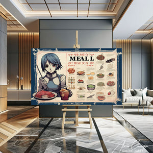 tableau femme japonaise