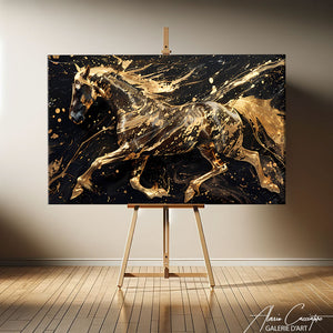 peinture tableau cheval