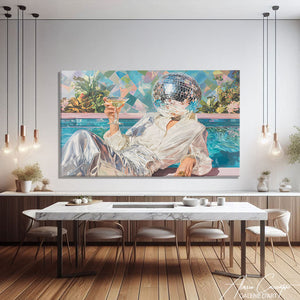 TABLEAU VINTAGE SALON