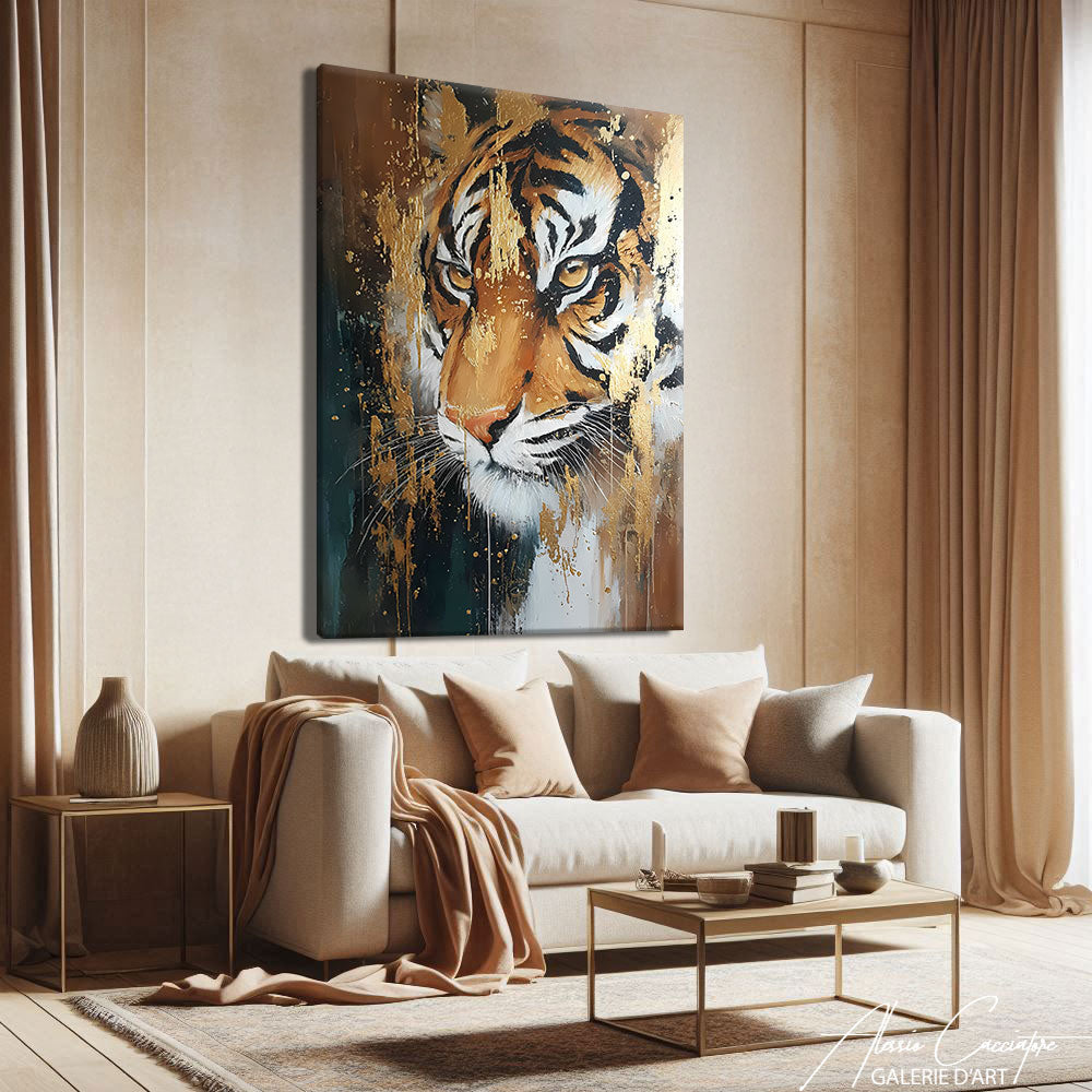 Tableau Tigre Moderne
