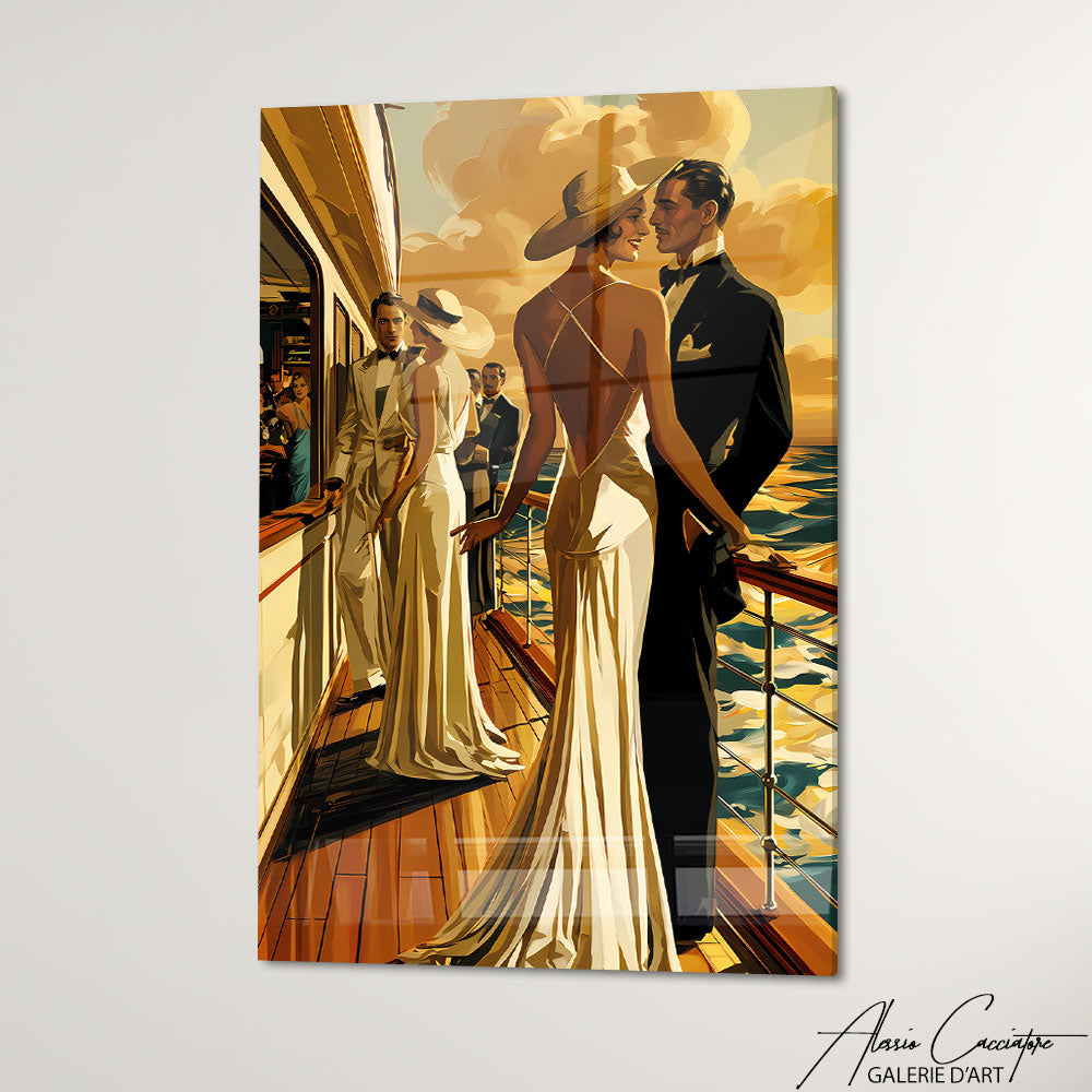 Art Mural Style Art Deco Tableau