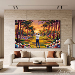Peinture De Golfeur