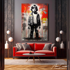 Tableau Street Art Pochoir