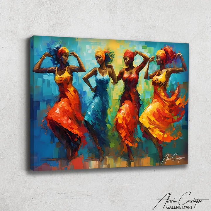 Peinture Danse Africaine