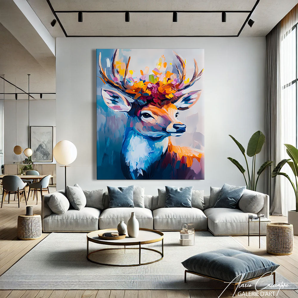 Toile Tête De Cerf