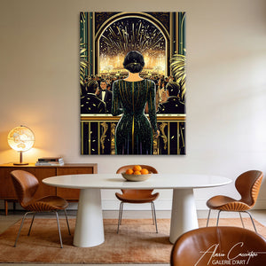 Toile Art Deco Original
