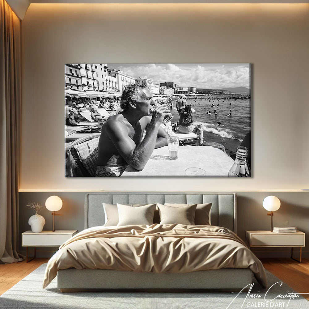 TABLEAU NOIR BLANC VINTAGE