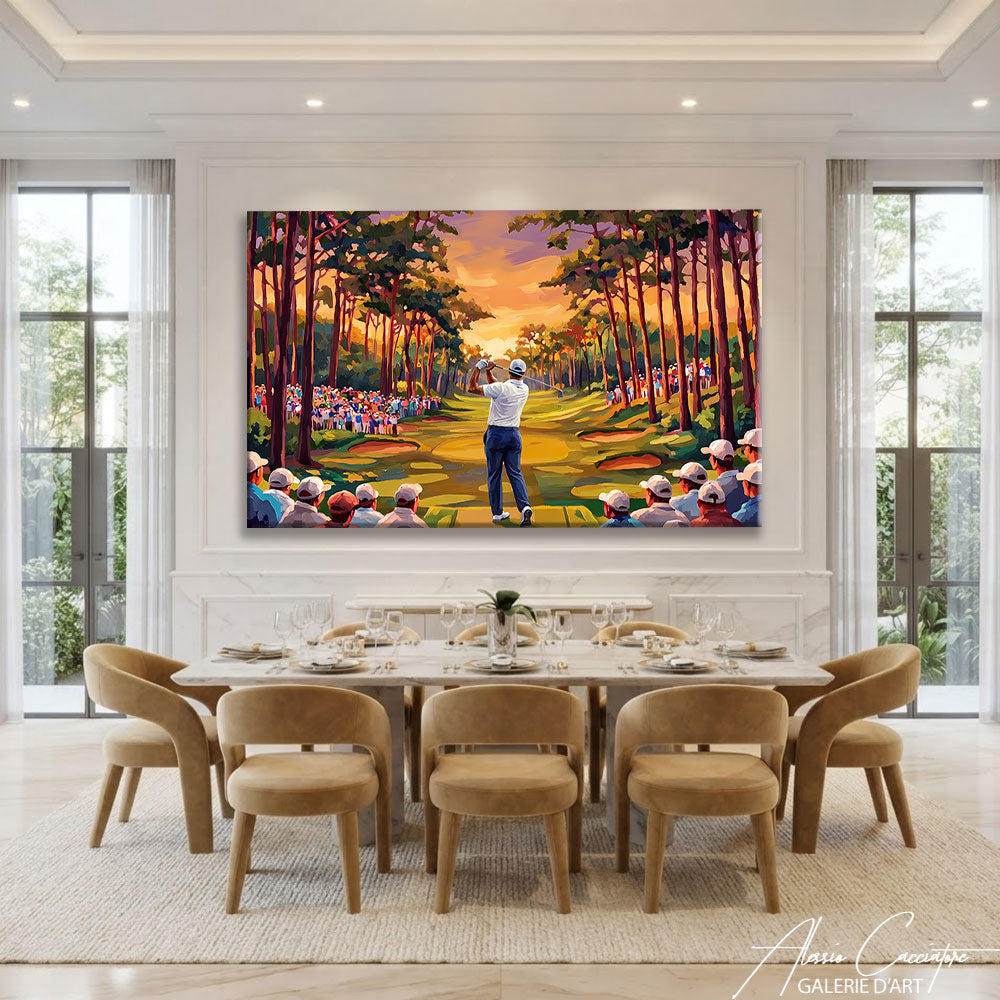 Affiche De Golfeur