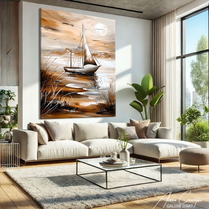 Tableau Bateau Ancien
