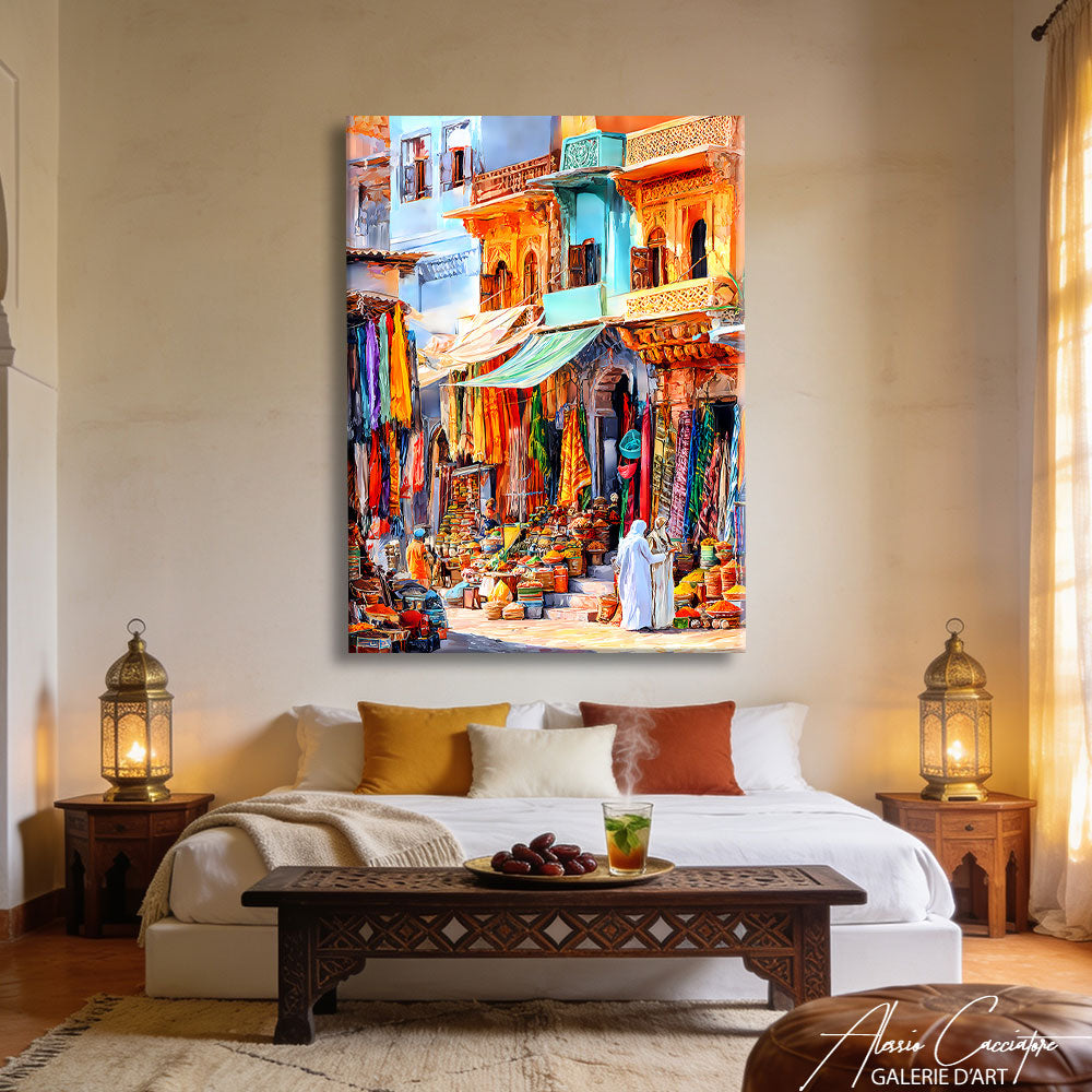 TABLEAU MAROCAIN MODERNE