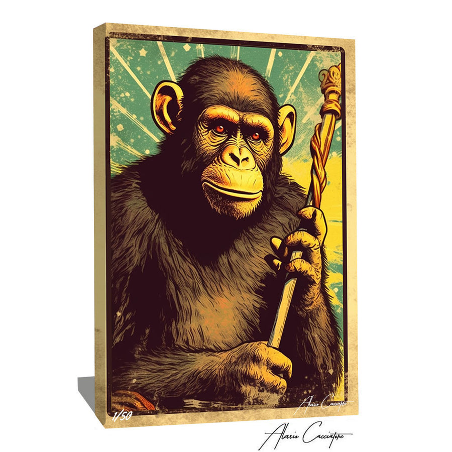 tableau singe