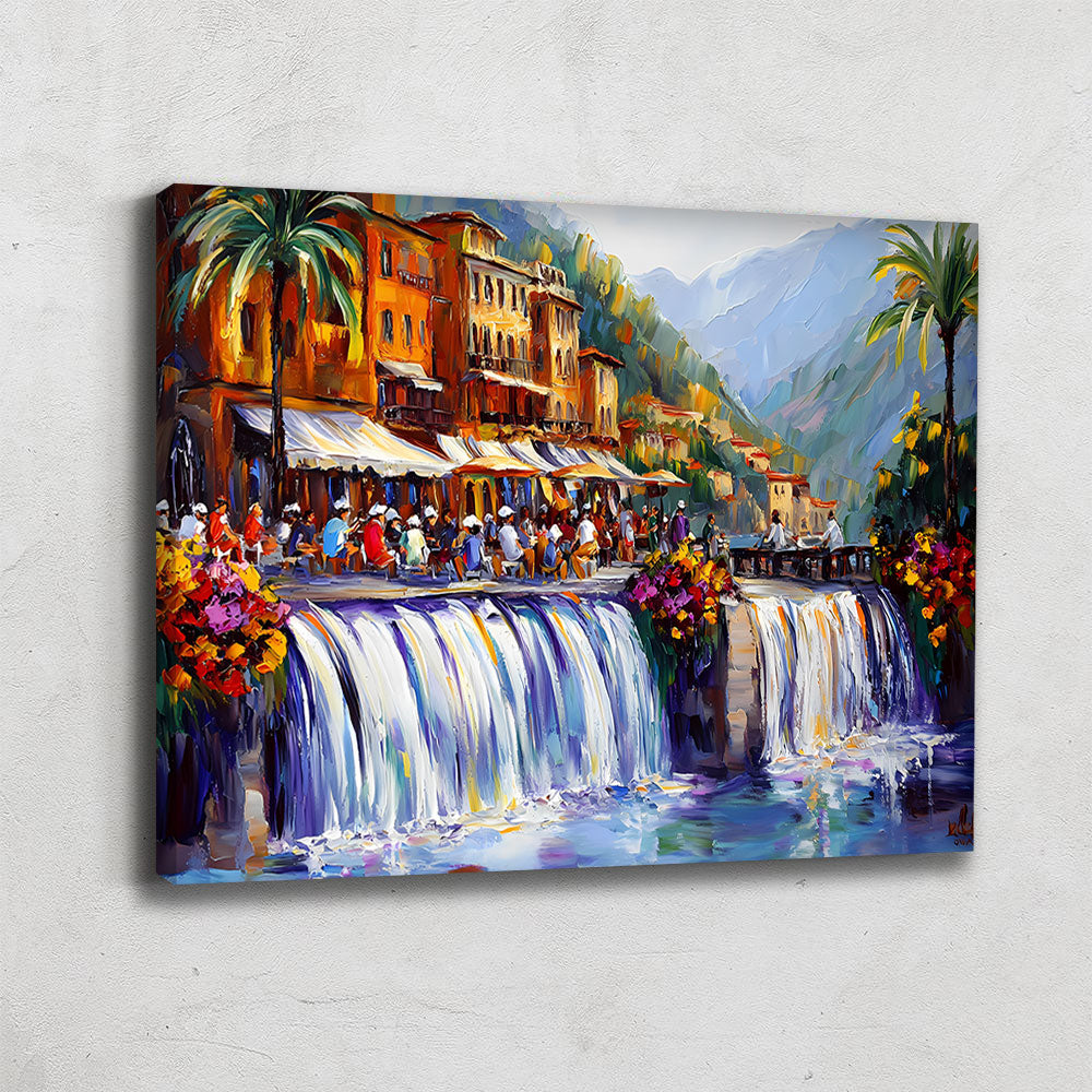 TABLEAU VILLAGE ITALIEN