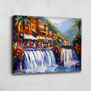 TABLEAU VILLAGE ITALIEN