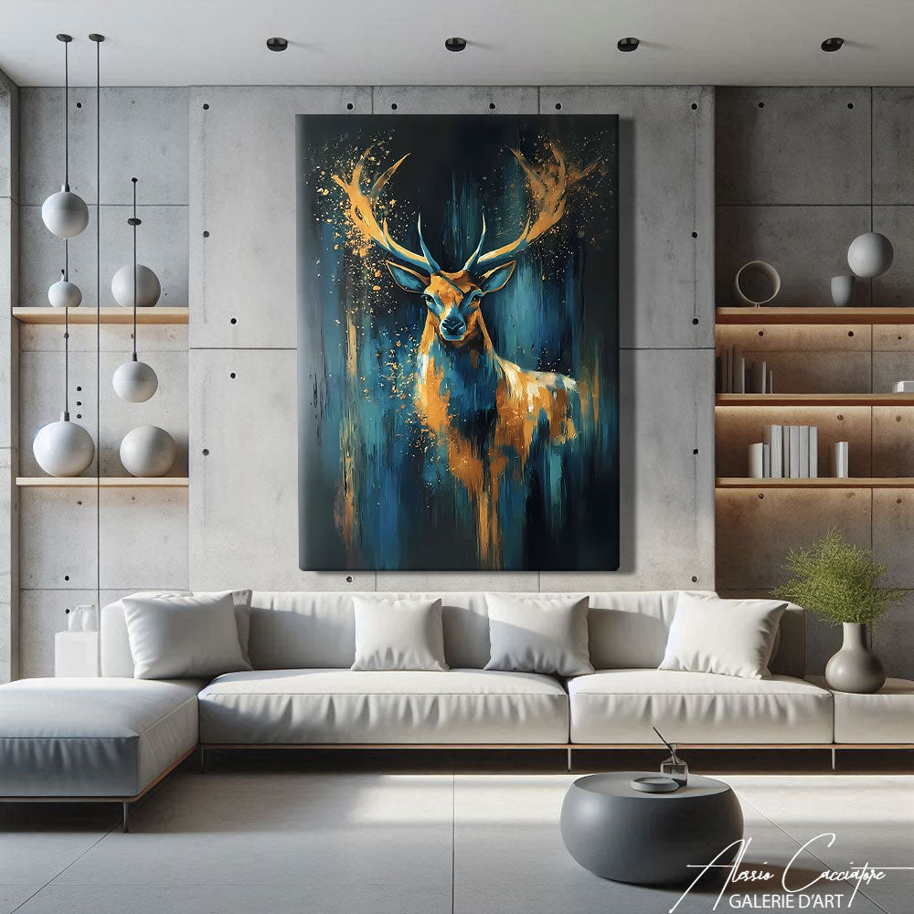 Déco Cerf Moderne