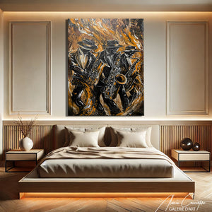 Tableau Contemporain Chambre
