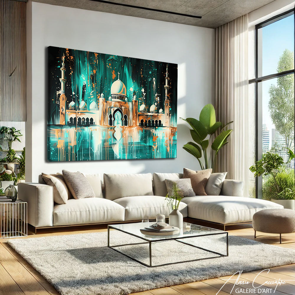 Tableau Islam avec Cadre
