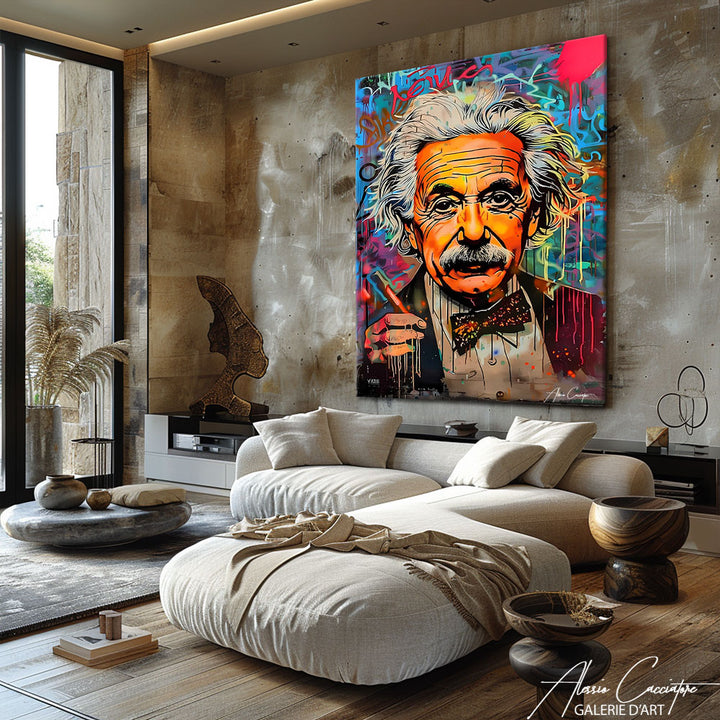 peinture einstein