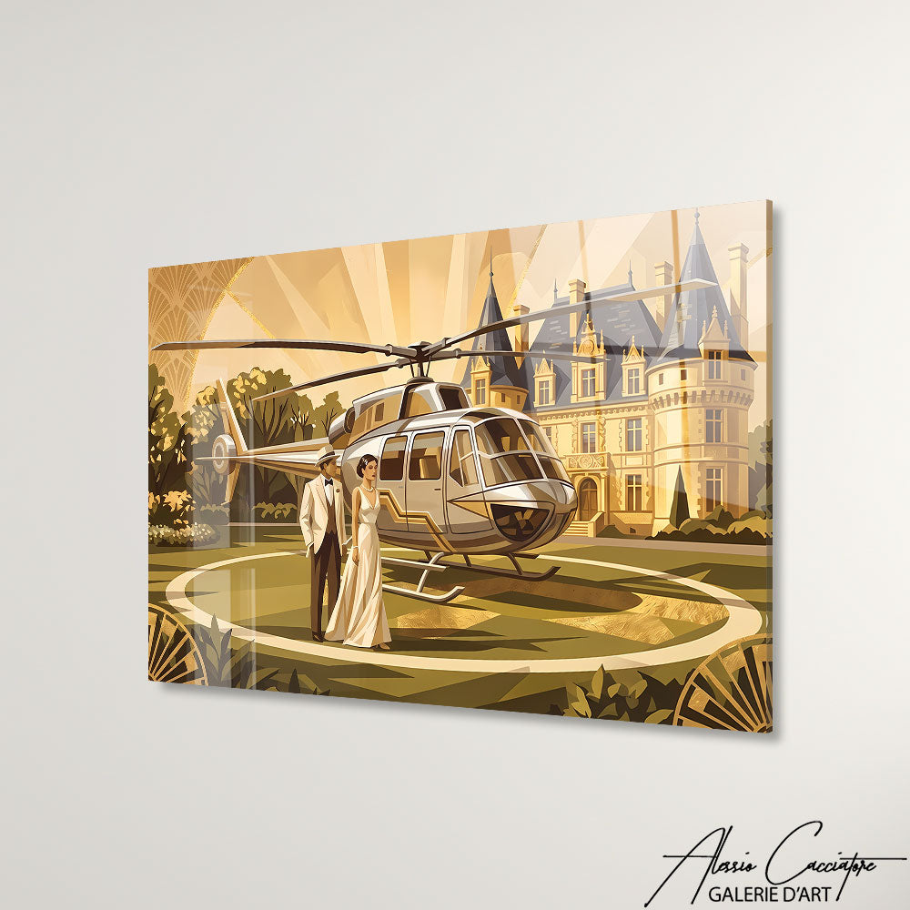 Cadre Helicoptere Contemporain