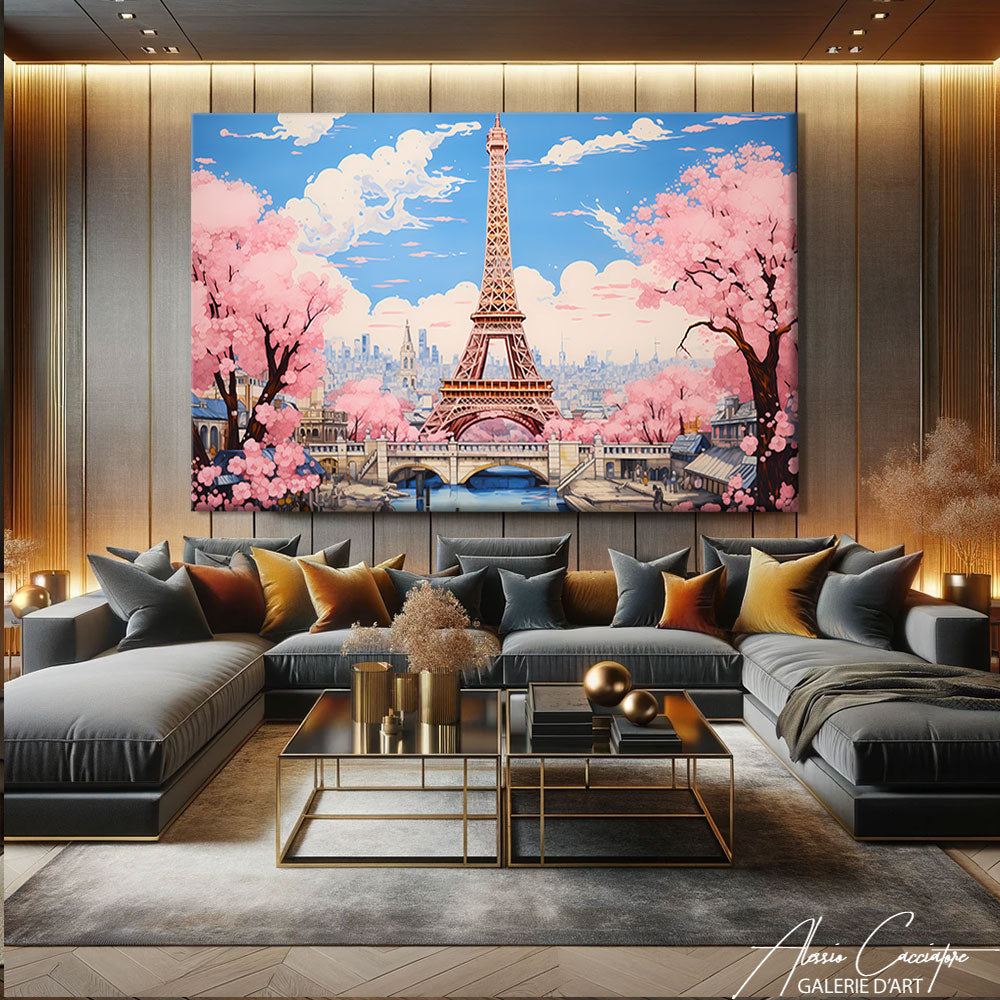 tableau paris artiste