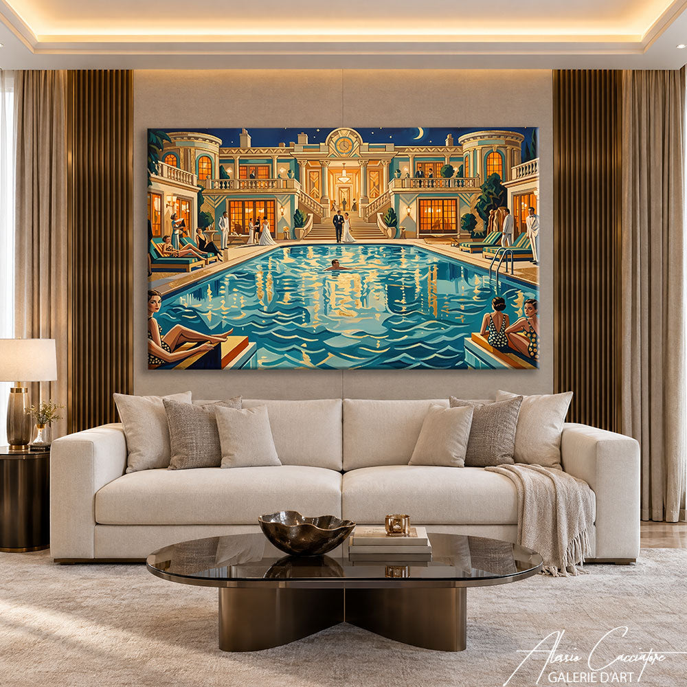 Peinture Art Deco Chambre Adulte