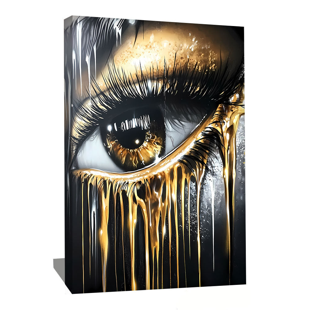 Tableau Oeil Qui Pleure