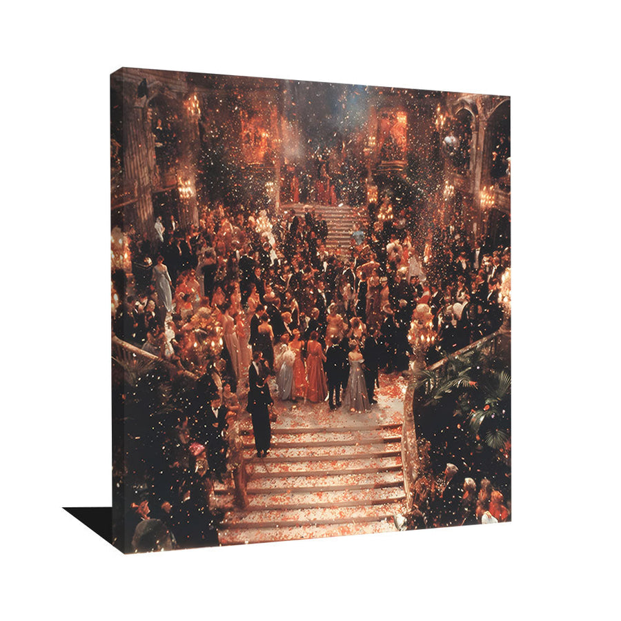 TABLEAU CARRE ABSTRAIT Alessio Cacciatore