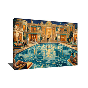 Tableau Art Deco Chambre Adulte
