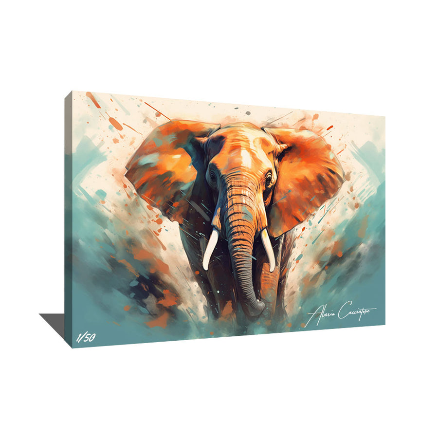 tableau éléphant