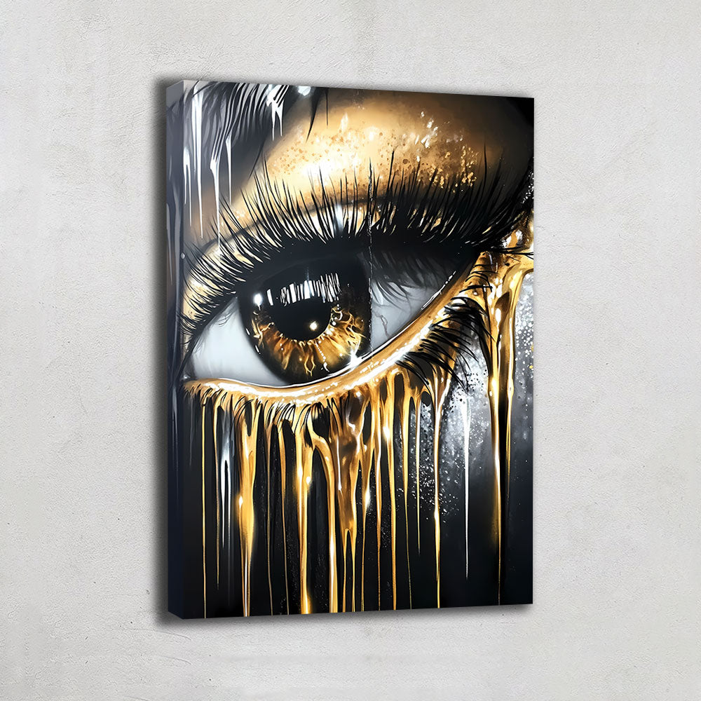 Tableau Oeil Qui Pleure