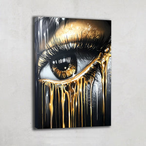 Tableau Oeil Qui Pleure