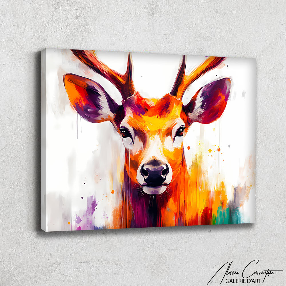 Tete De Cerf Tableau