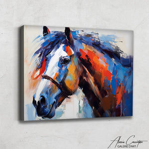 Tableau Peinture Cheval