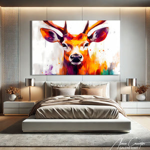 Tete De Cerf Tableau