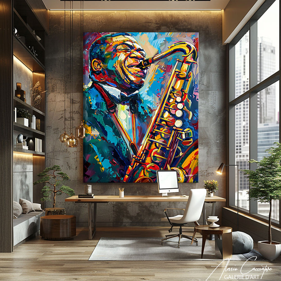 TABLEAU LOUIS ARMSTRONG – mise en situation