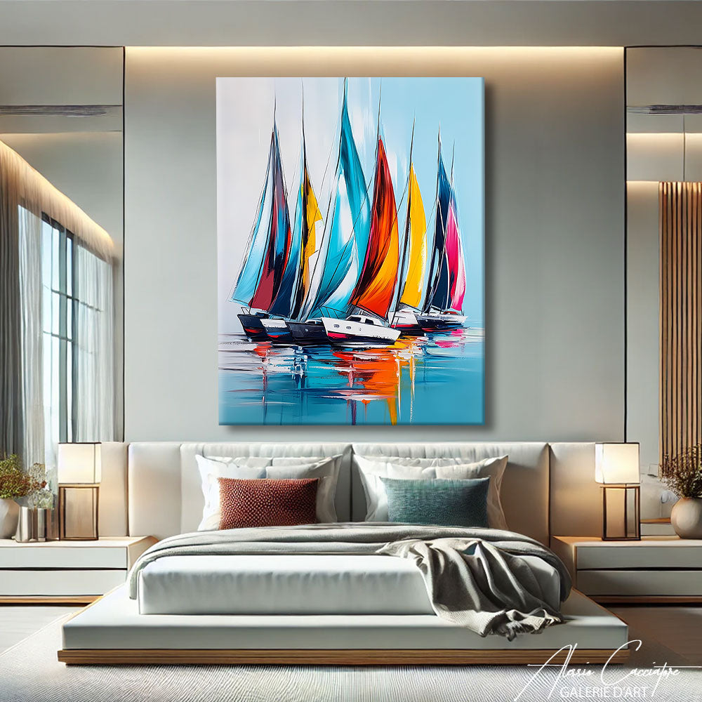 Tableau Acrylique Mer
